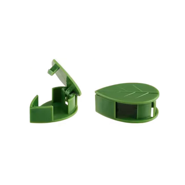 Wall-mounting plant clip