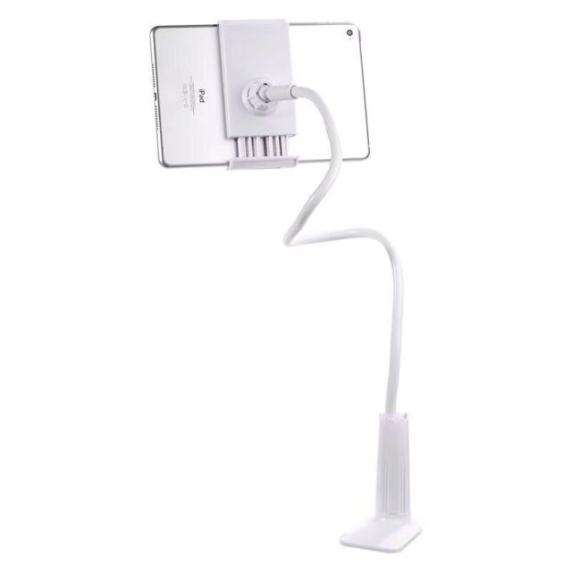 Phone holder with flexible arm